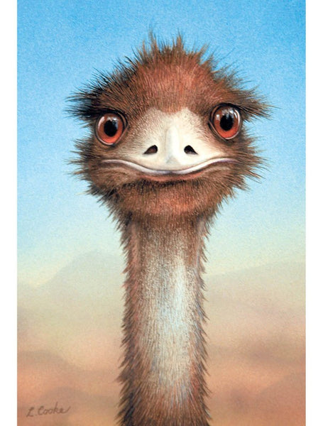 Card Emu Heres Looking At You