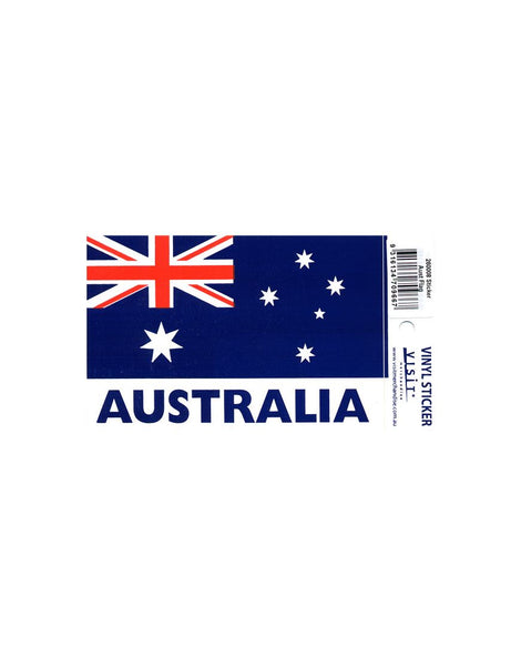 Sticker Aust Flag Single