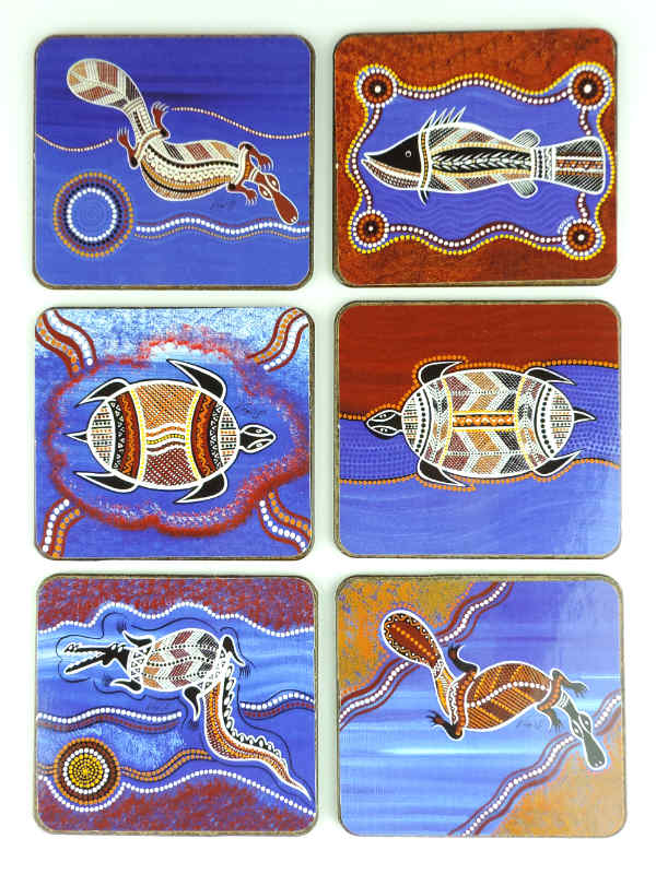 Coasters Viki Skeen Set 6
