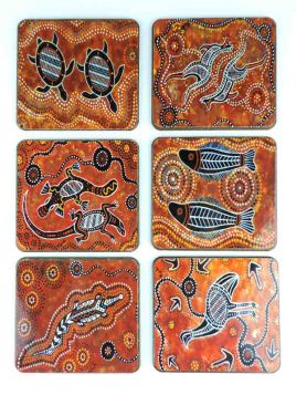 Coasters Aust Art Set 6