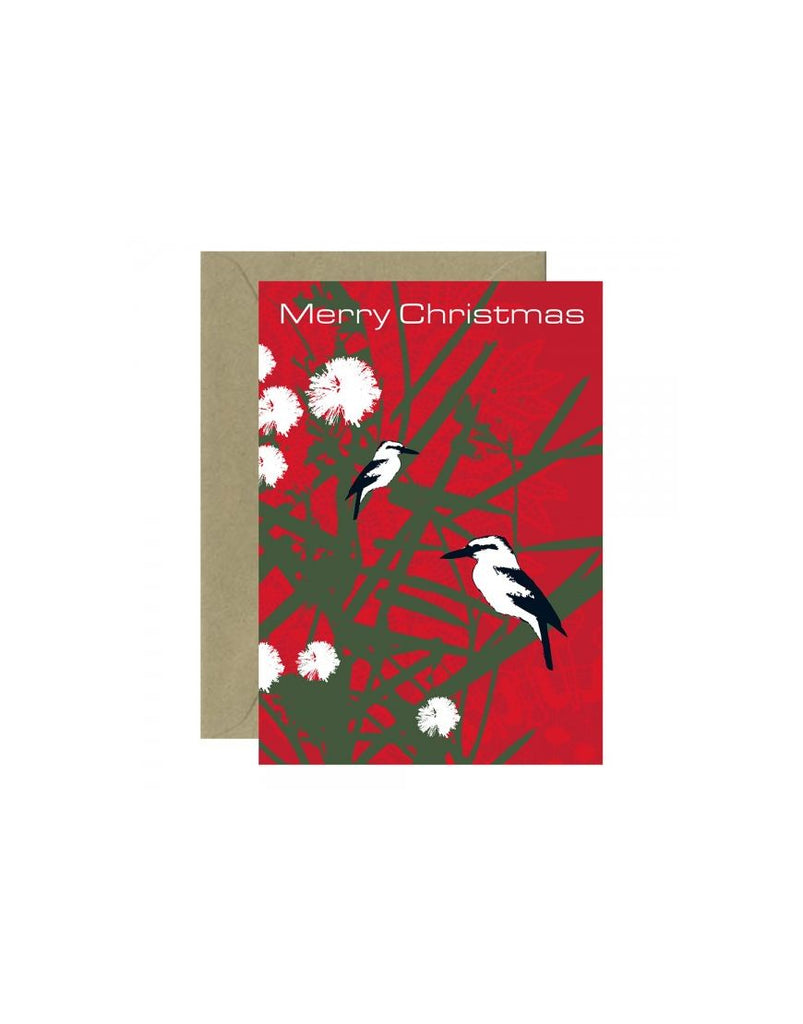 Card Xmas Kookaburra