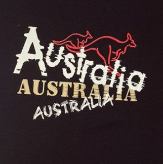 Adult T-shirt Kangaroo Graffiti