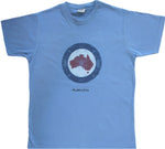 Adult T-shirt Australia Map Circle