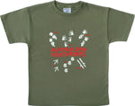 Kids TS Aust Footprints Glow