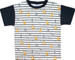Kids TS Koala Kangaroo Gumleaf stripe