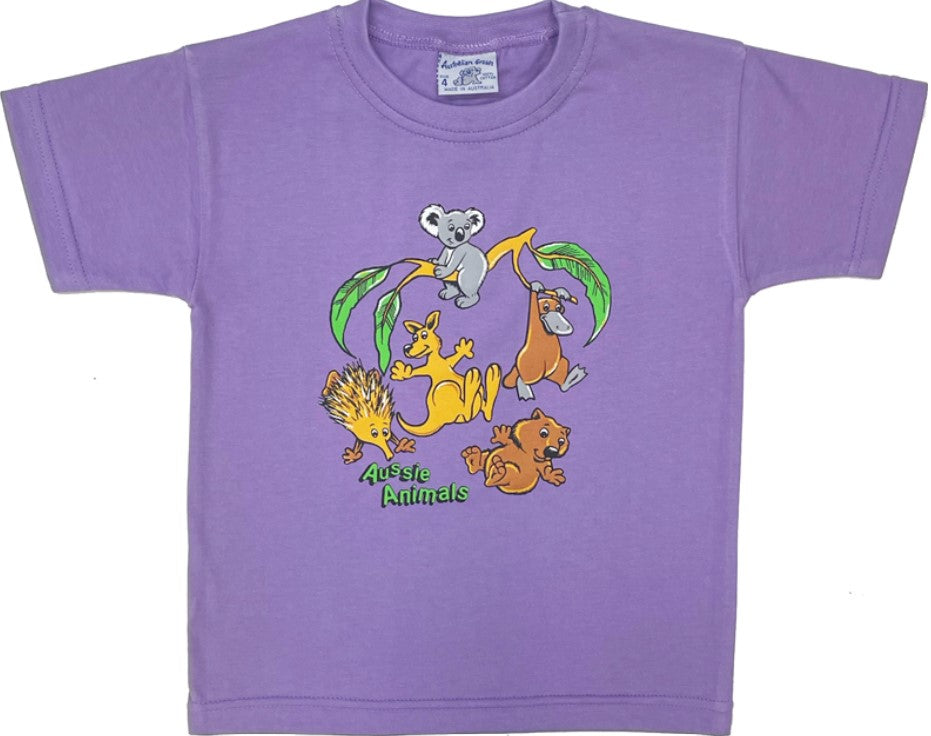 Kids TS Aussie Animals Tumbling