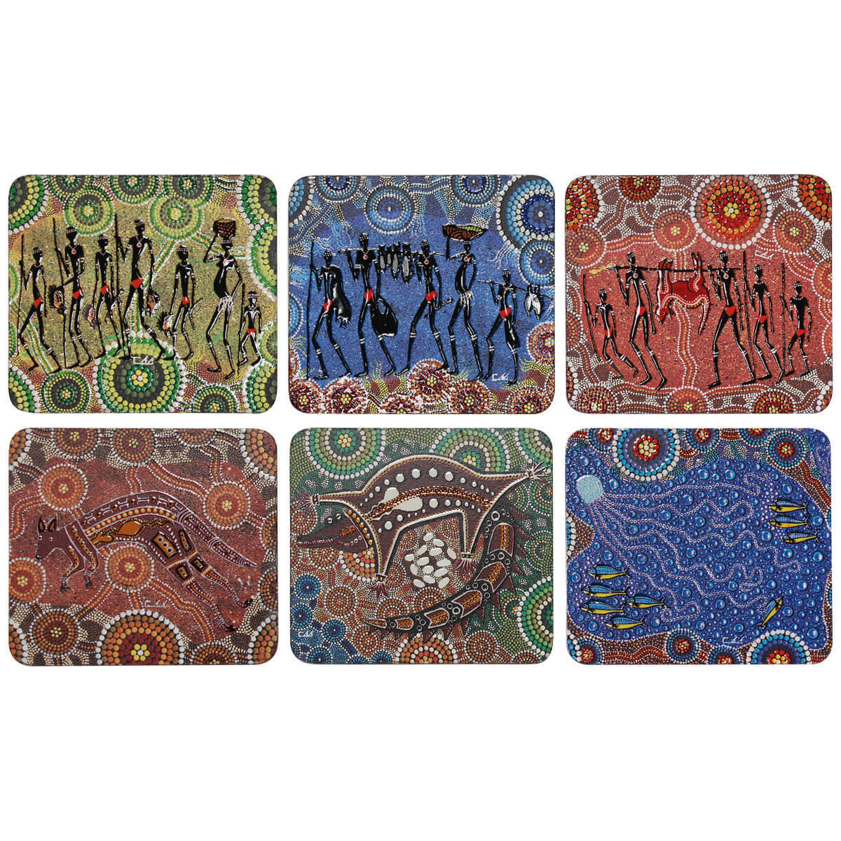 Placemats Gatherings Set 6
