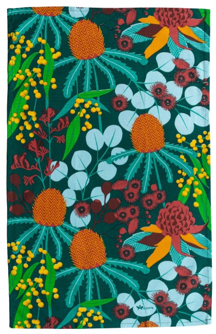 Teatowel Aust Botanicals