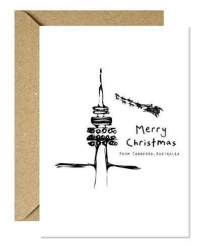 Card Christmas Telstra Tower
