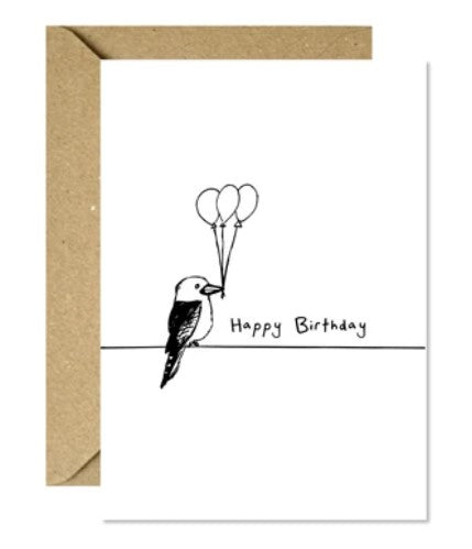Card Kookaburra Birthday