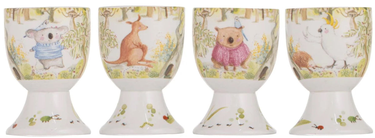 Barney Egg Cups Bushland Set4