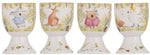 Barney Egg Cups Bushland Set4