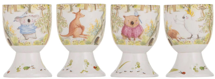 Barney Egg Cups Bushland Set4