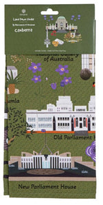 Tea Towel Canberra Land Down Under
