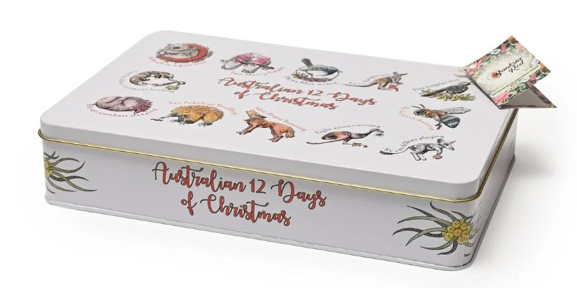 Tin 12 Days Christmas Shortbread