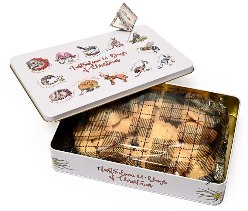 Tin 12 Days Christmas Shortbread