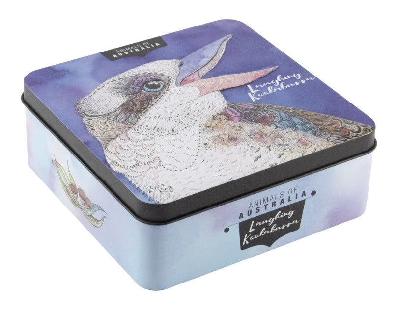Tin Kookaburra Lemon Myrtle Biscuits
