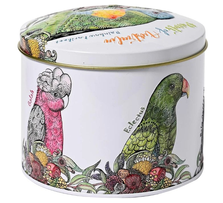 Tin Parrots Dark Choc Fruit and Nut