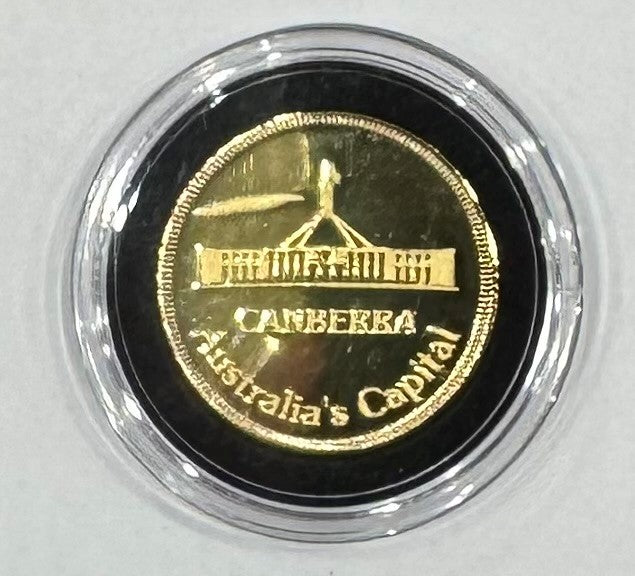 Gold Coin Canberra Souvenir