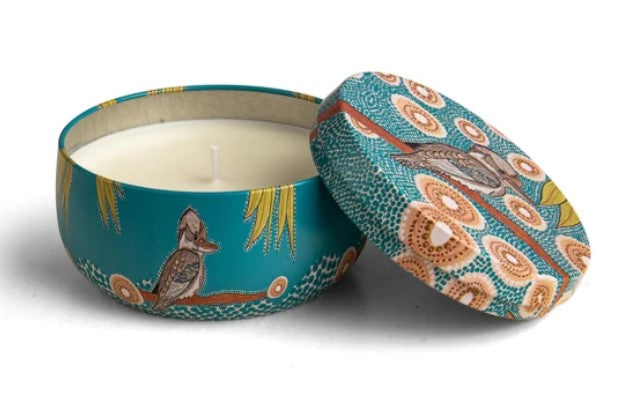 Candle Tin Blue Gum