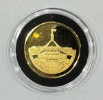 Gold Coin Parliament House Souvenir