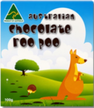 Chocolate Roo Poo 100gm