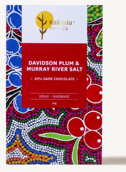 Choc Davidson Plum Dark 70g