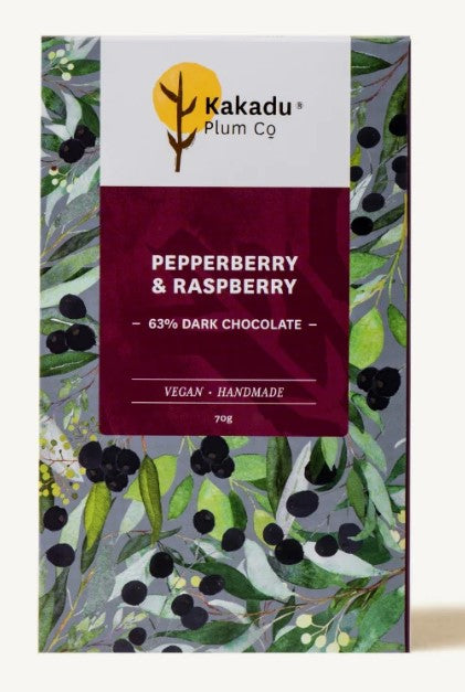 Choc Pepperberry Dark 70g