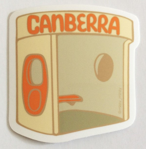 Sticker Canberra Bus Stop
