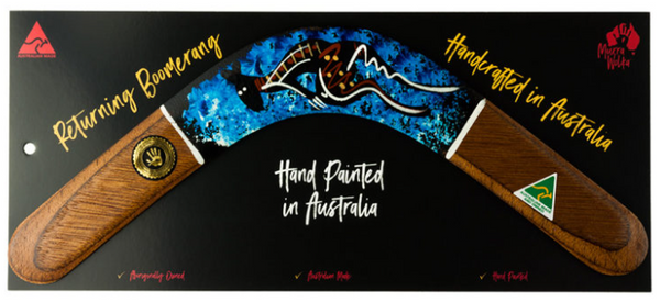Contemp Carded Boomerang 35cm