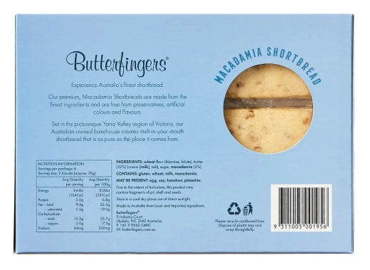 Shortbread Macadamia