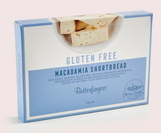 Gluten Free Shortbread Macadamia
