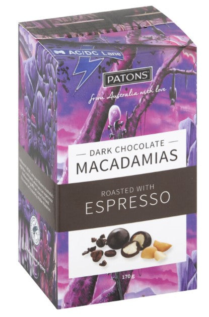 Chocolate Espresso Macadamias 170g