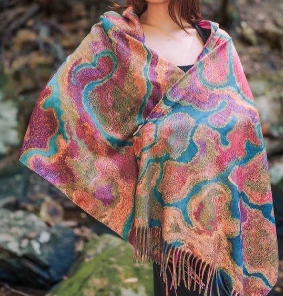 Scarf Pilbara Creeks Pashmina Feel