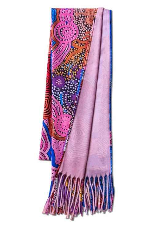 Scarf Waterhole Dreaming Pashmina Feel
