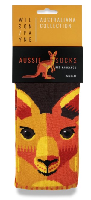 Socks Red Kangaroo