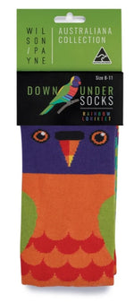 Socks Rainbow Lorikeet