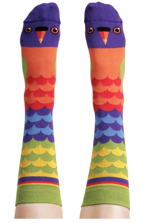 Socks Rainbow Lorikeet