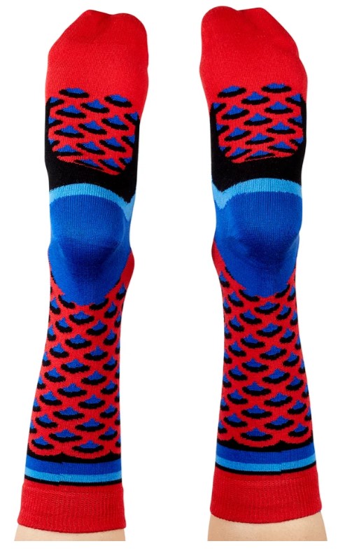 Socks Crimson Rosella