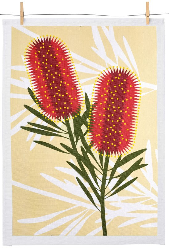 Teatowel Bottlebrush