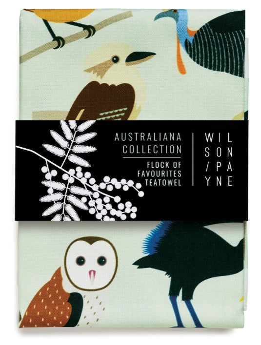 Teatowel Flock of Favourites