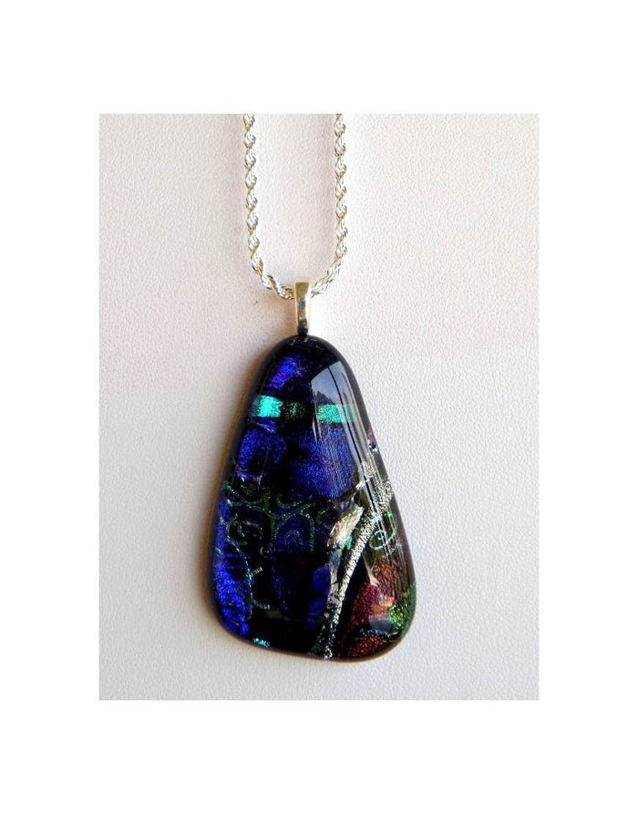 Rainforest Cabachon Pendant sml w chain
