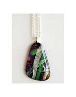 Rainforest Cabachon Pendant sml w chain