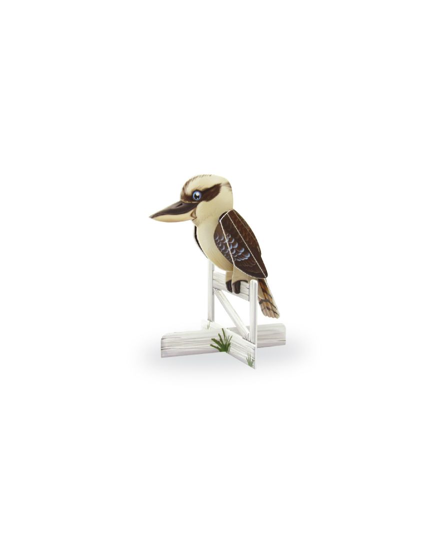 Doodads Kookaburra 3D Postcard