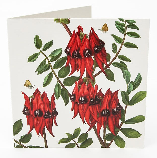Card SA Floral Emblem