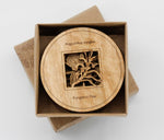 Coasters Flowers Round