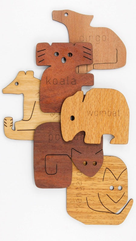 Coasters Animal Shapes