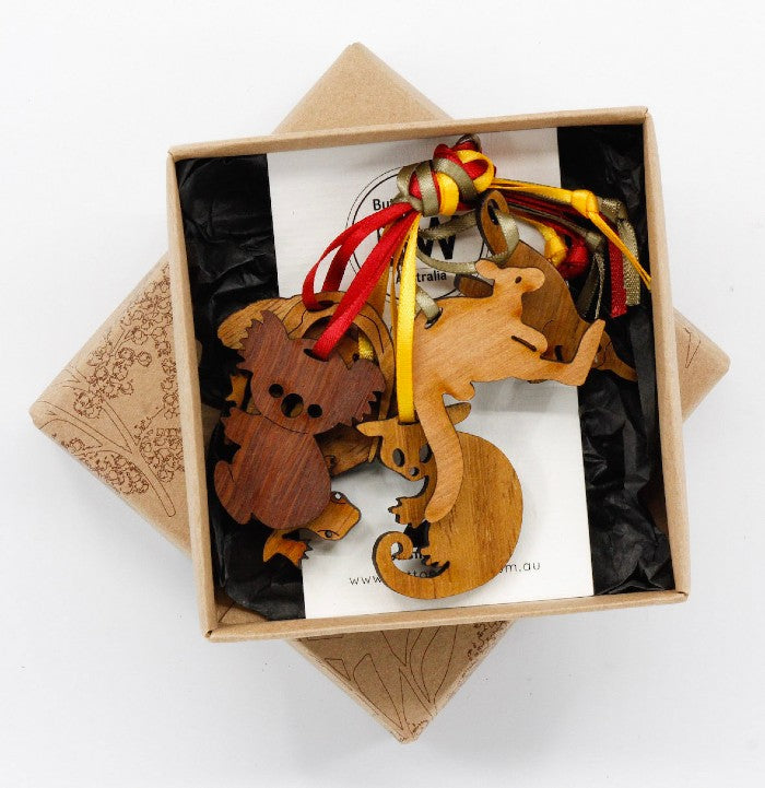 Decorations Box of 6 Animals