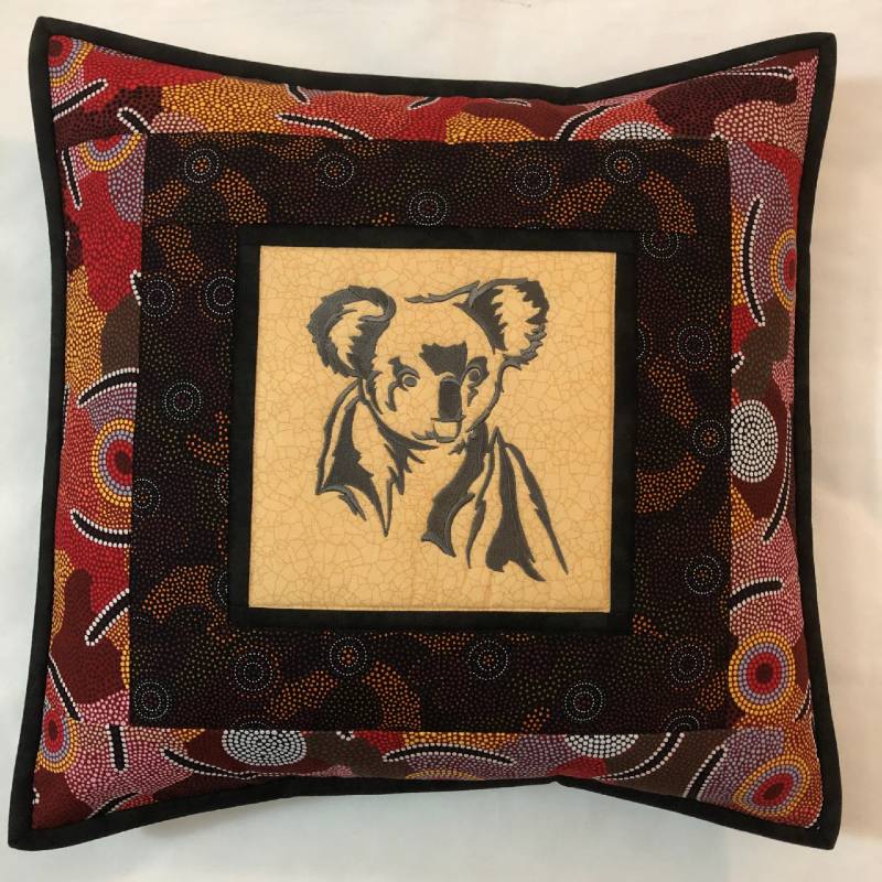 Cushion Cover Koala on Aboriginal