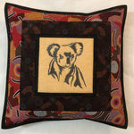 Cushion Cover Koala on Aboriginal
